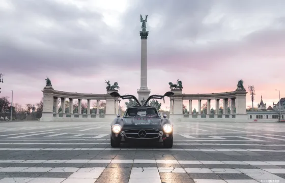 SL300 Race Car at the Heroes Square
