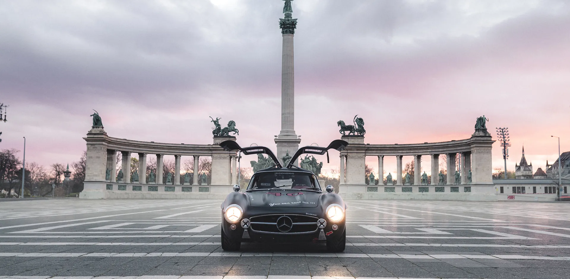 SL300 Race Car at the Heroes Square